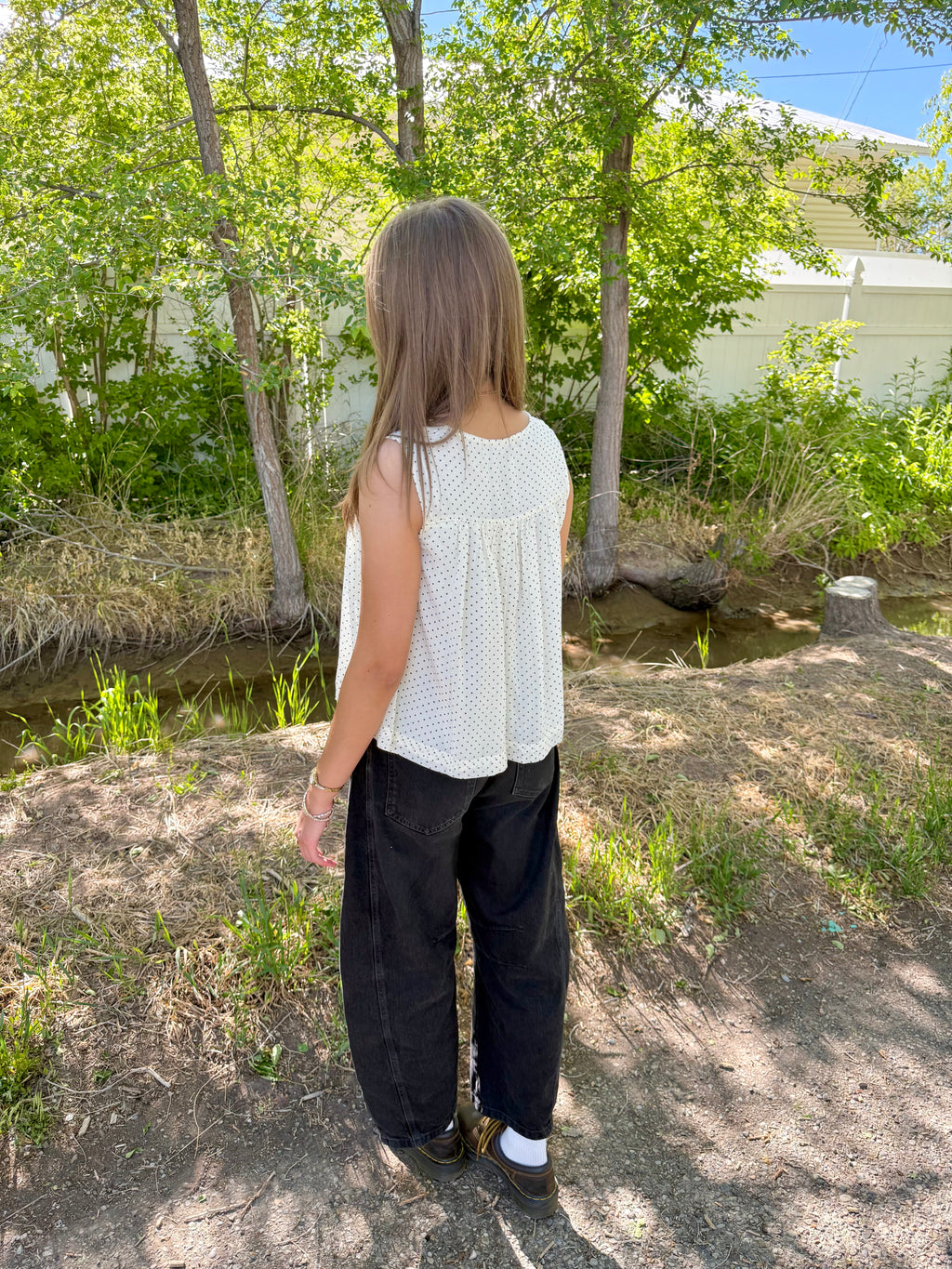 Lennon Polka Dot Top