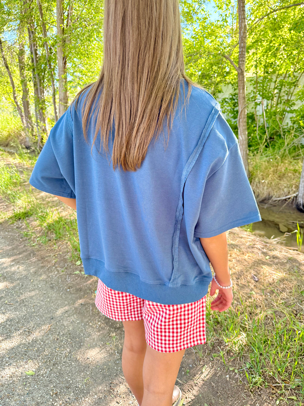Flag Patchwork Top