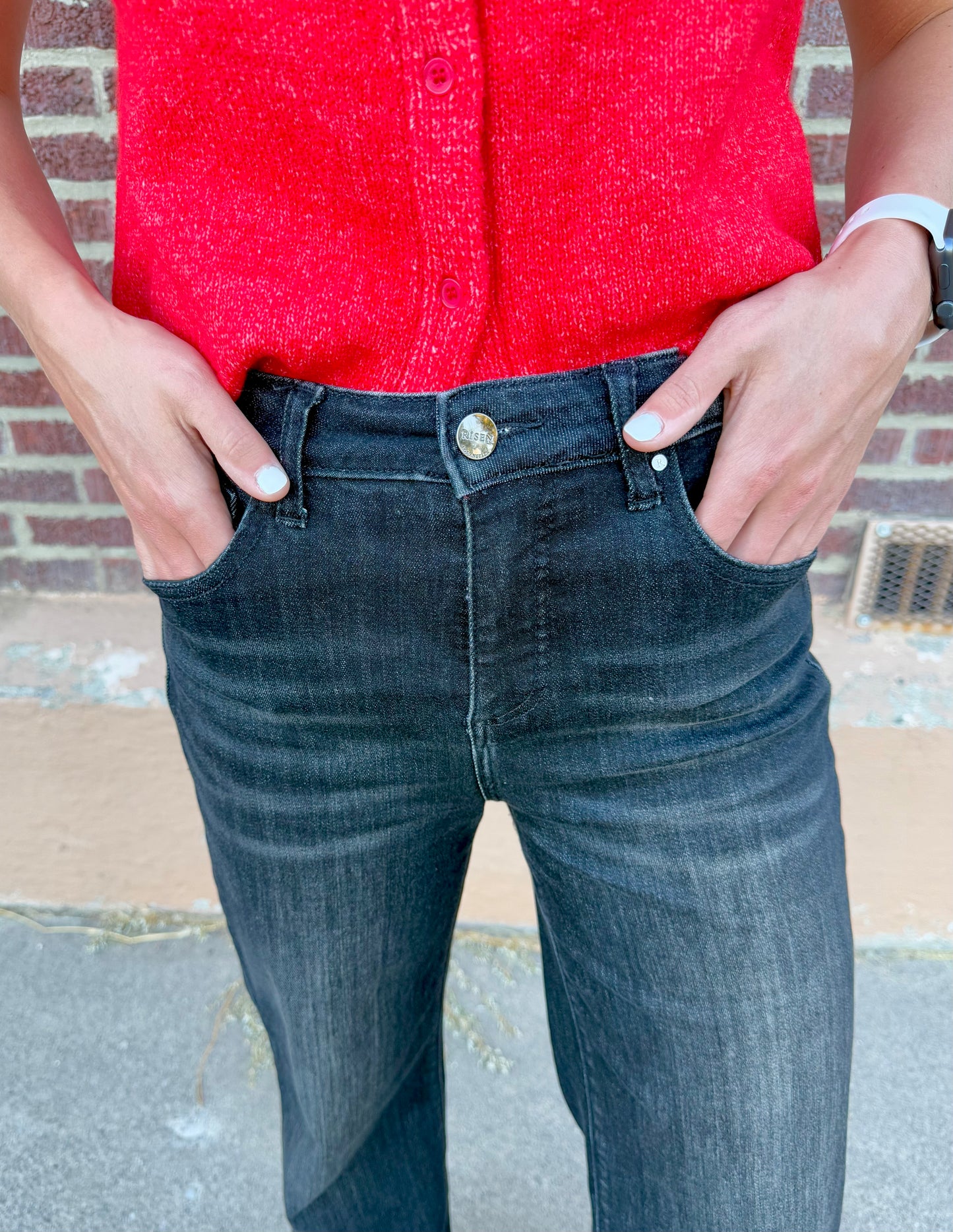 Augusta Black Denim Jeans