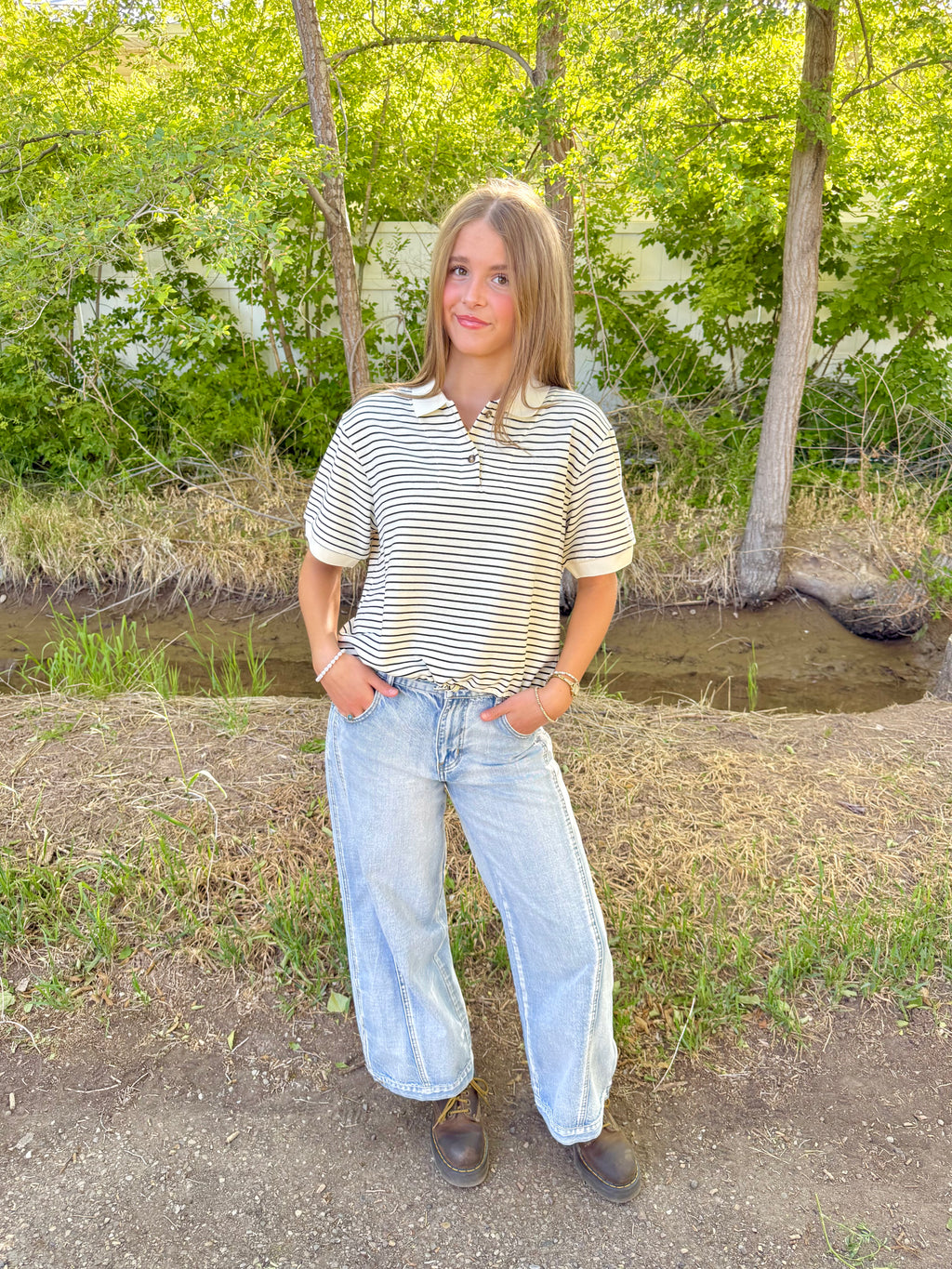 Lottie Polo Top