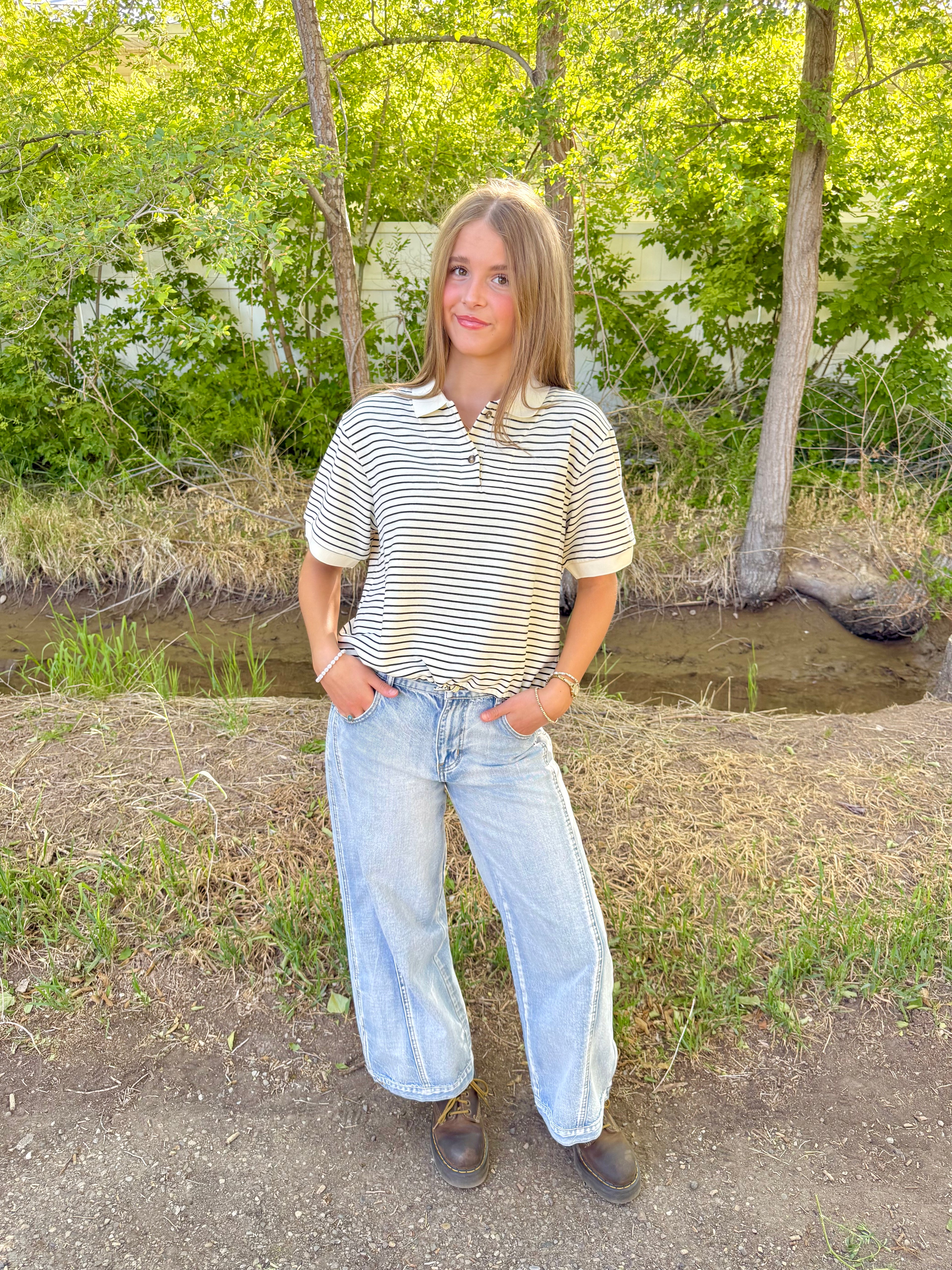 Lottie Polo Top