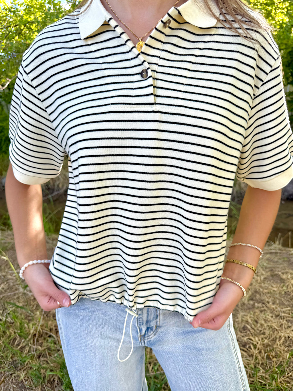 Lottie Polo Top