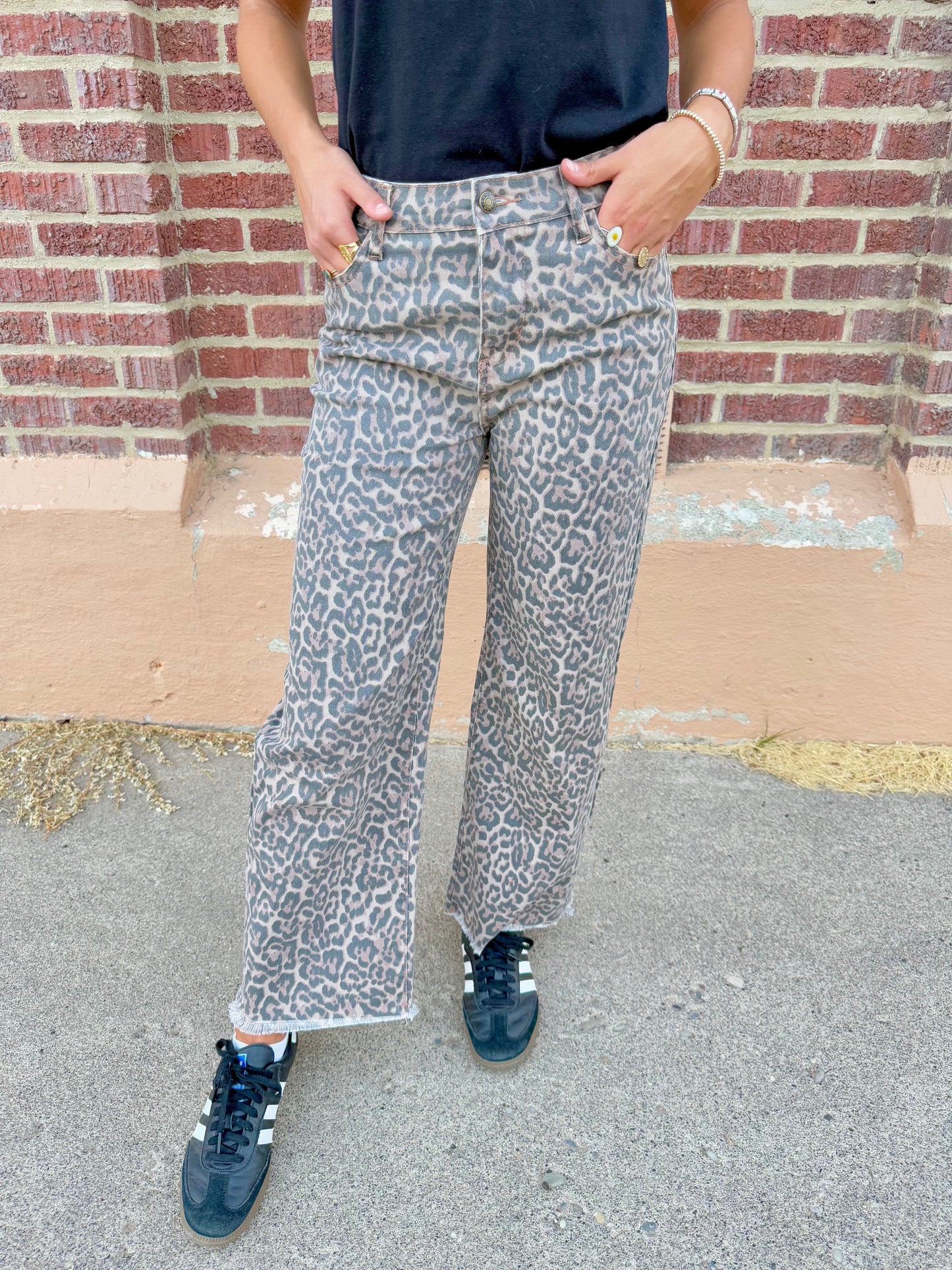 Laken Leopard Print Pants