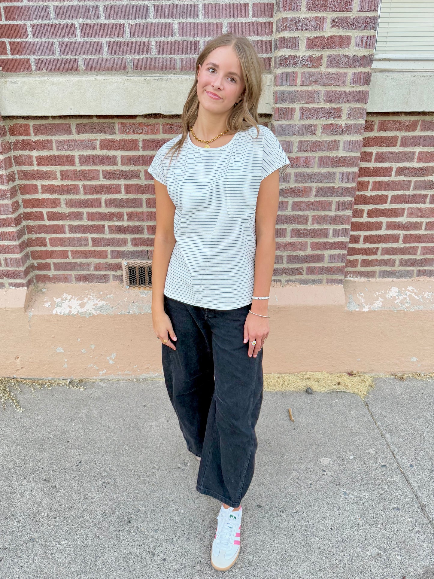 Brielle Striped Top