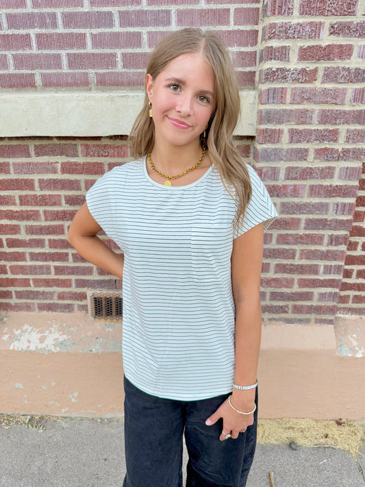 Brielle Striped Top