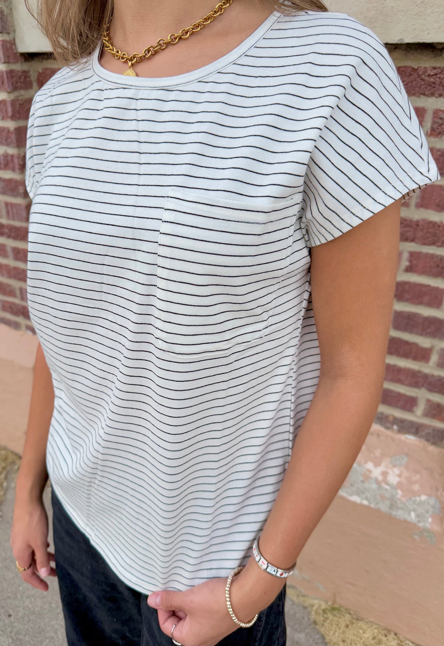 Brielle Striped Top