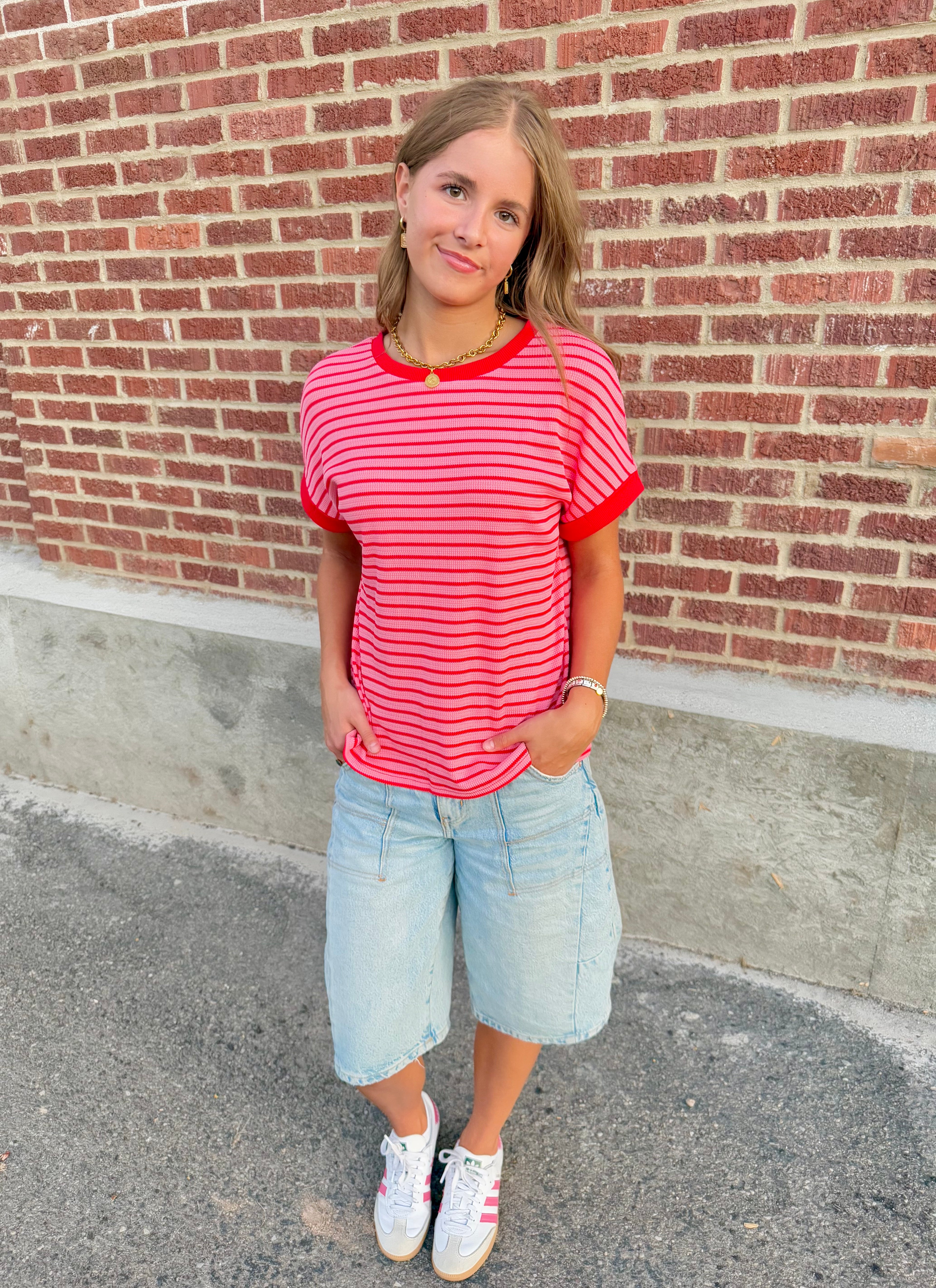 Caroline Striped Top