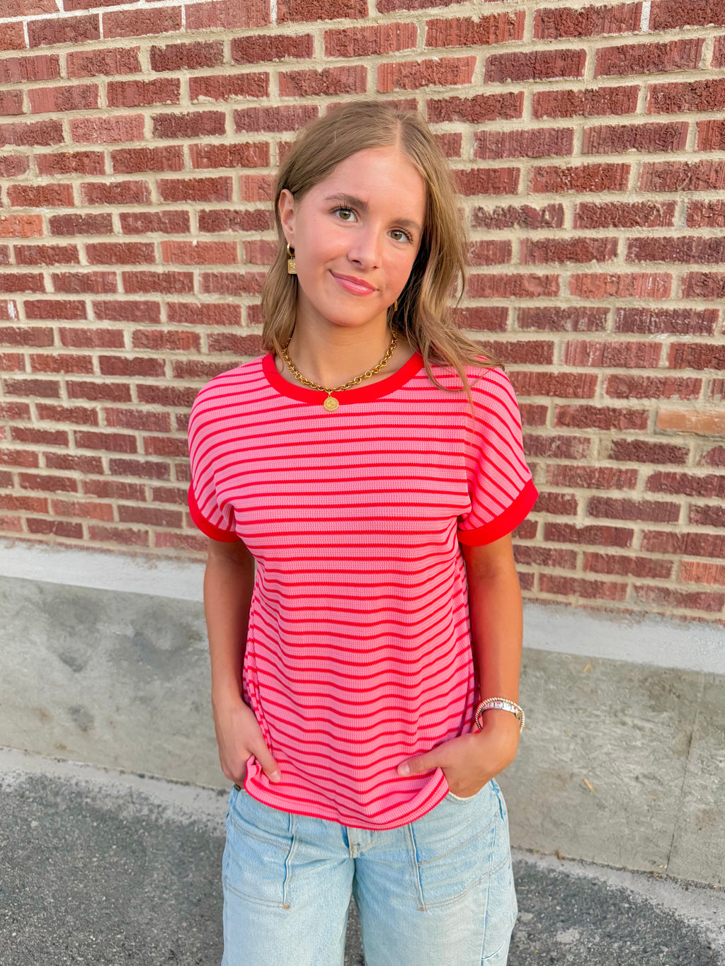 Caroline Striped Top