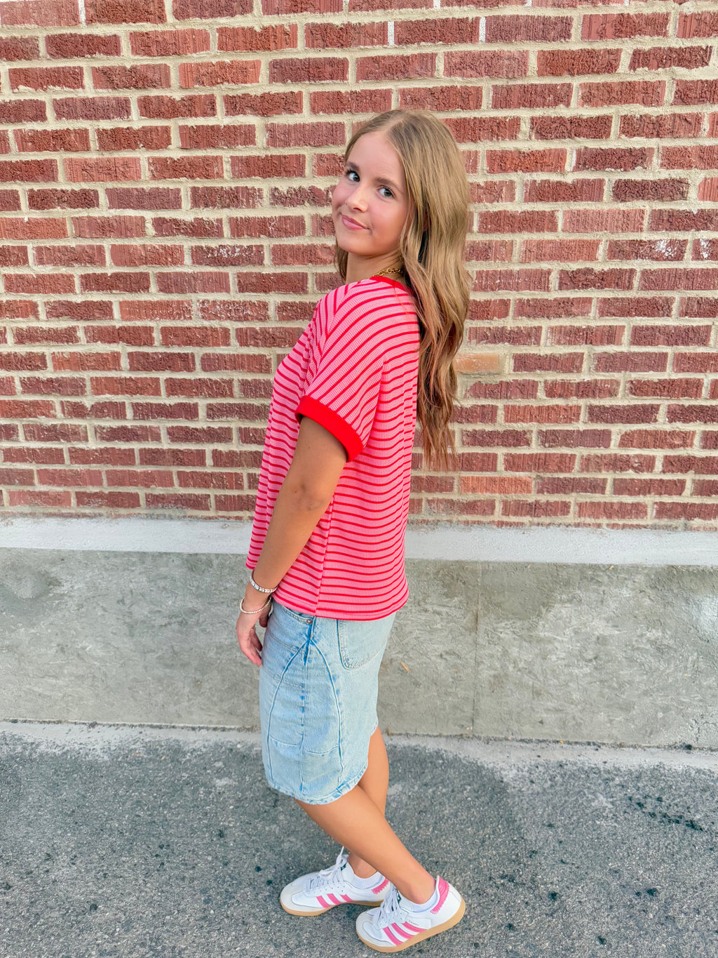 Caroline Striped Top