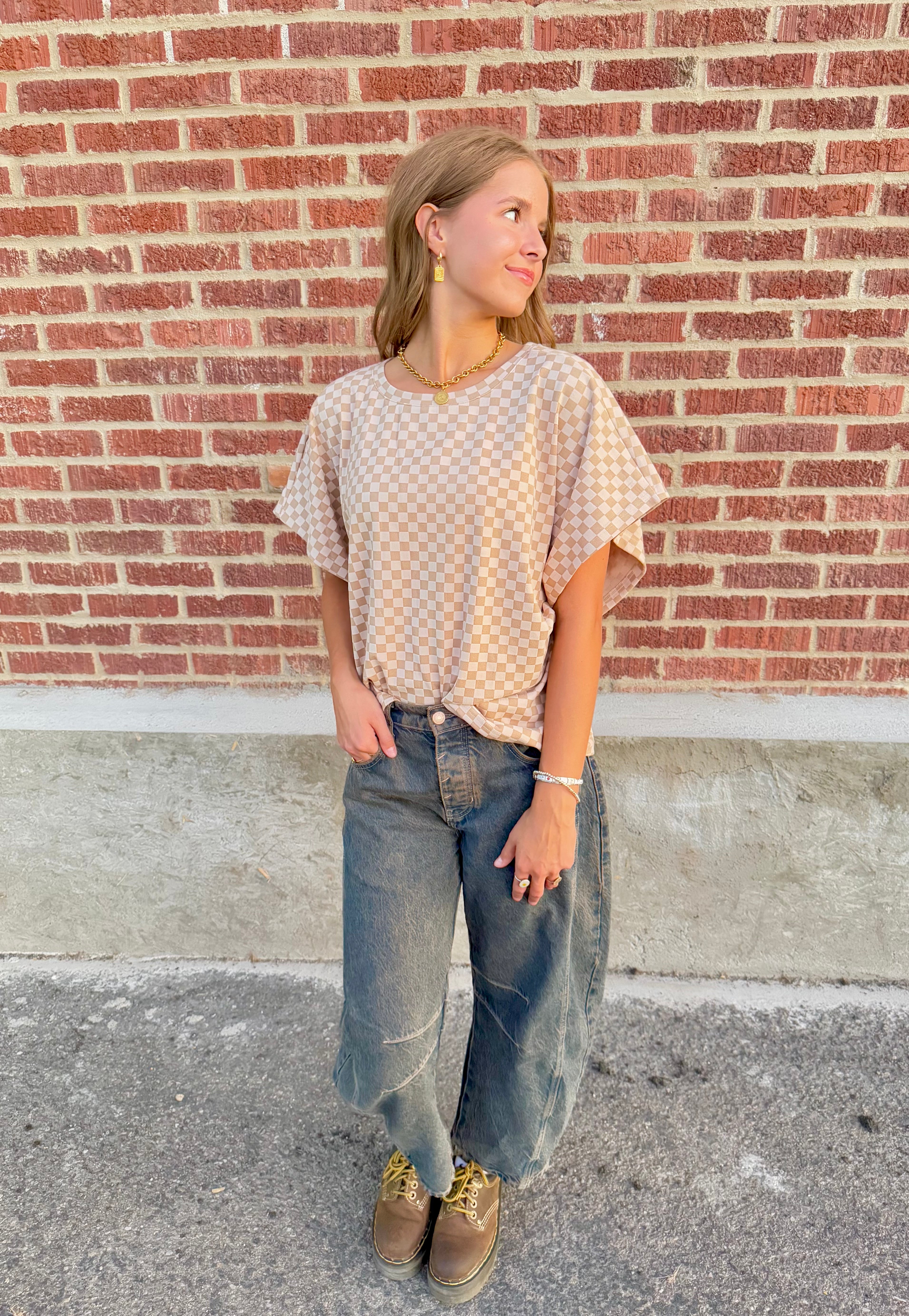 Holley Checkered Top