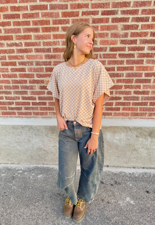 Holley Checkered Top