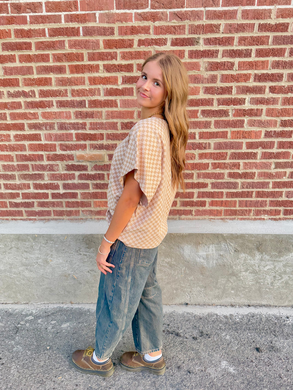 Holley Checkered Top