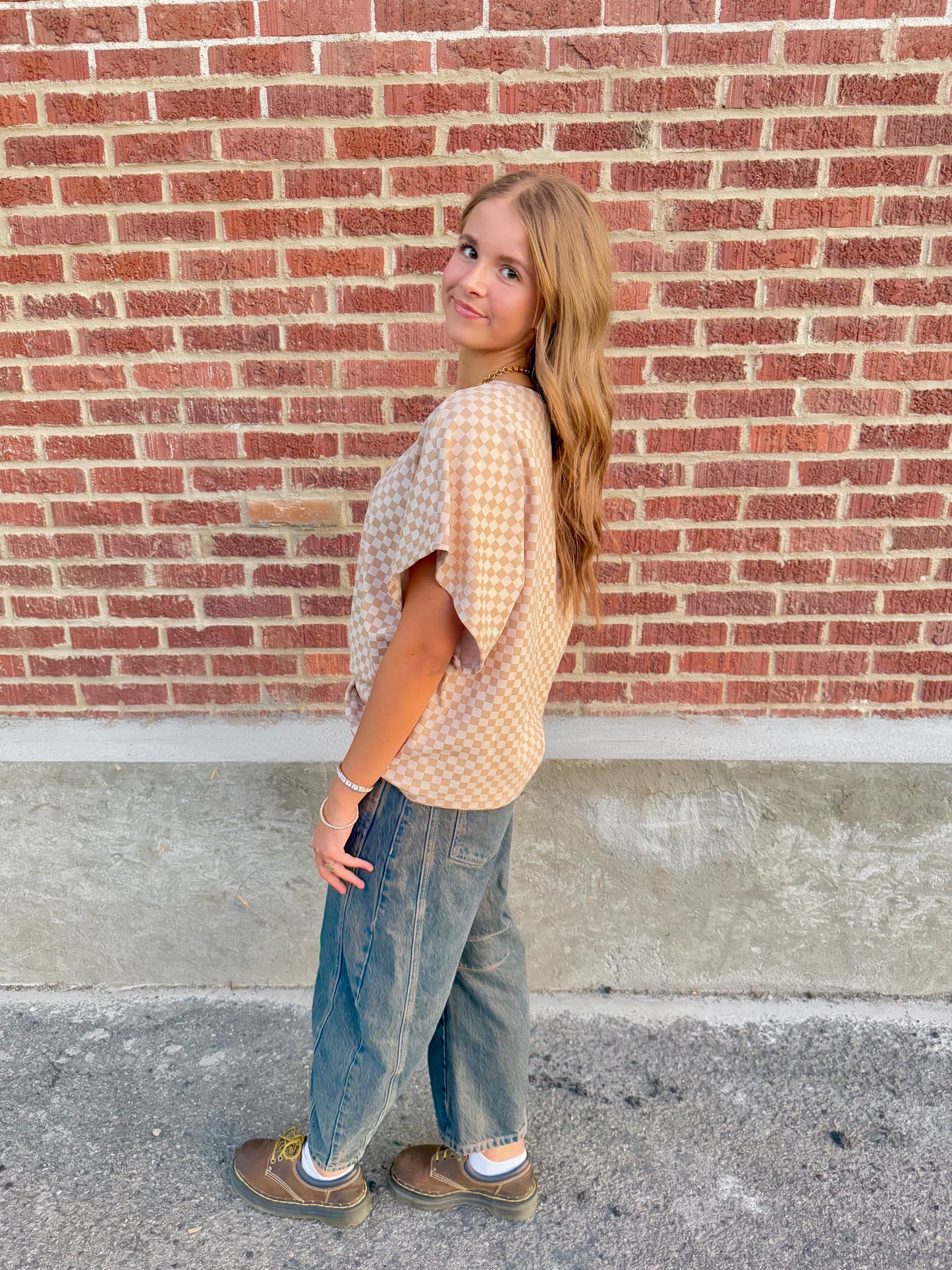 Holley Checkered Top