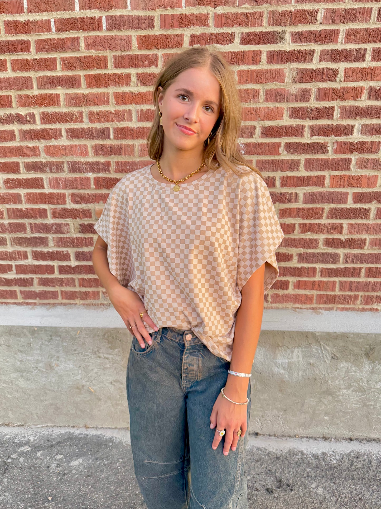 Holley Checkered Top