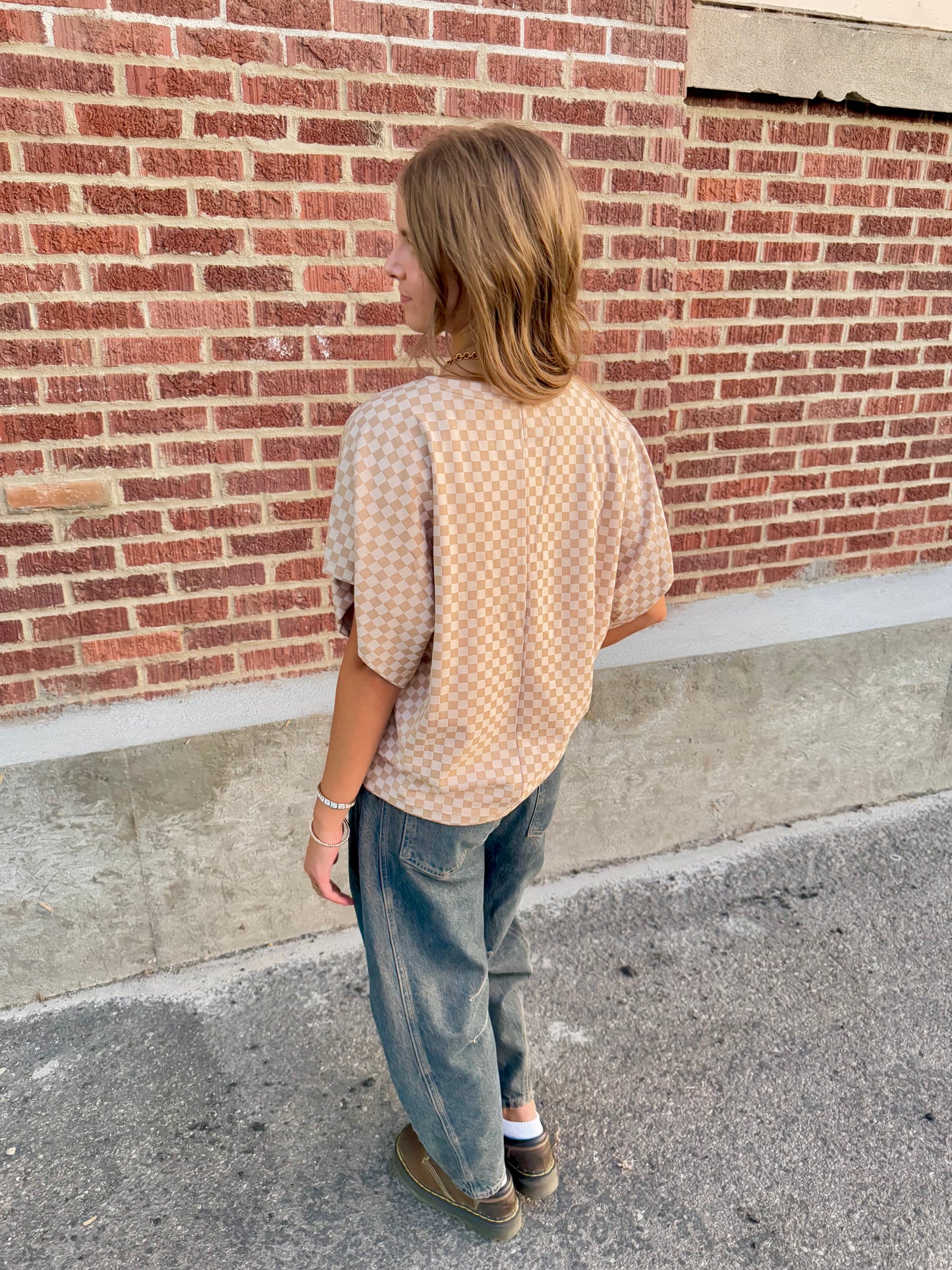 Holley Checkered Top