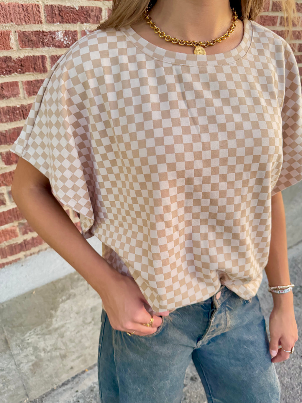 Holley Checkered Top