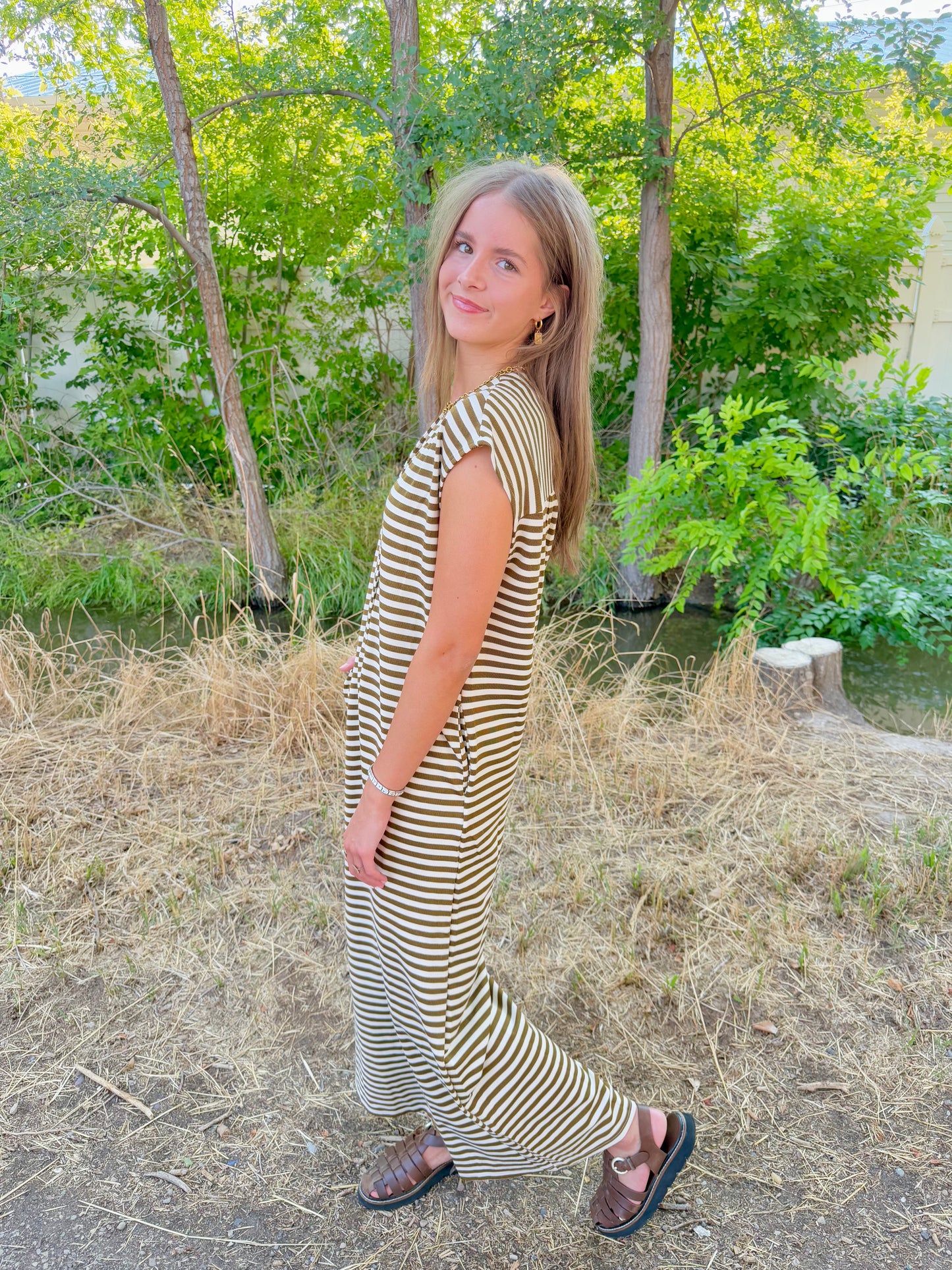 Sasha Striped Jumpsuit