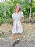 Delilah Beige Dress