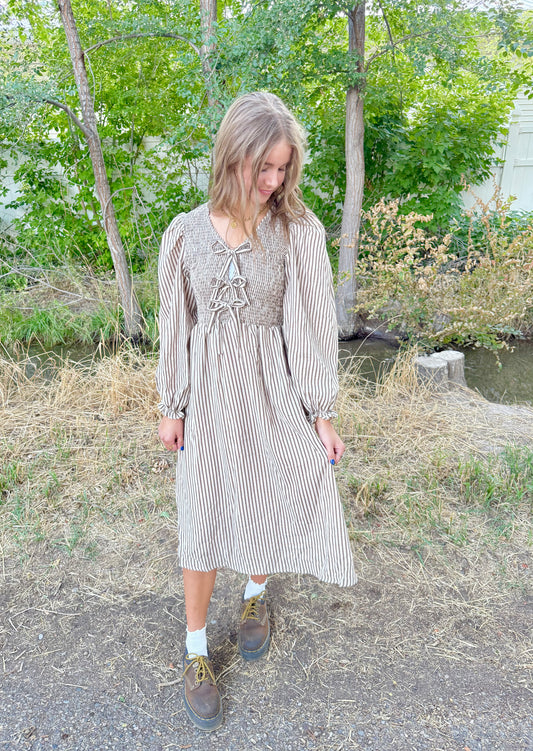 Monroe Striped Dress