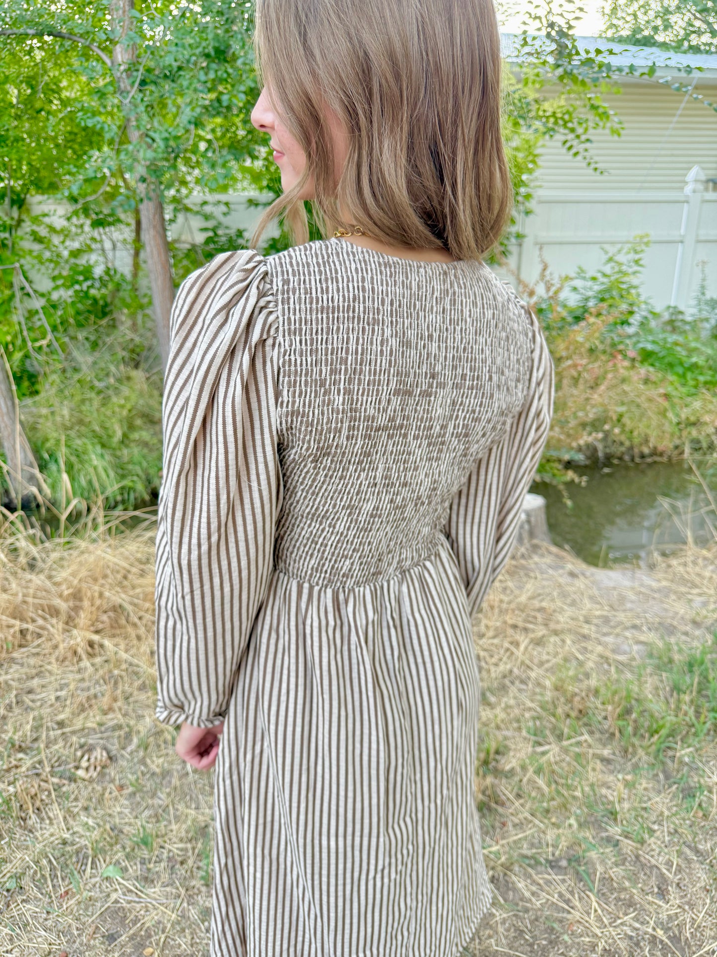 Monroe Striped Dress