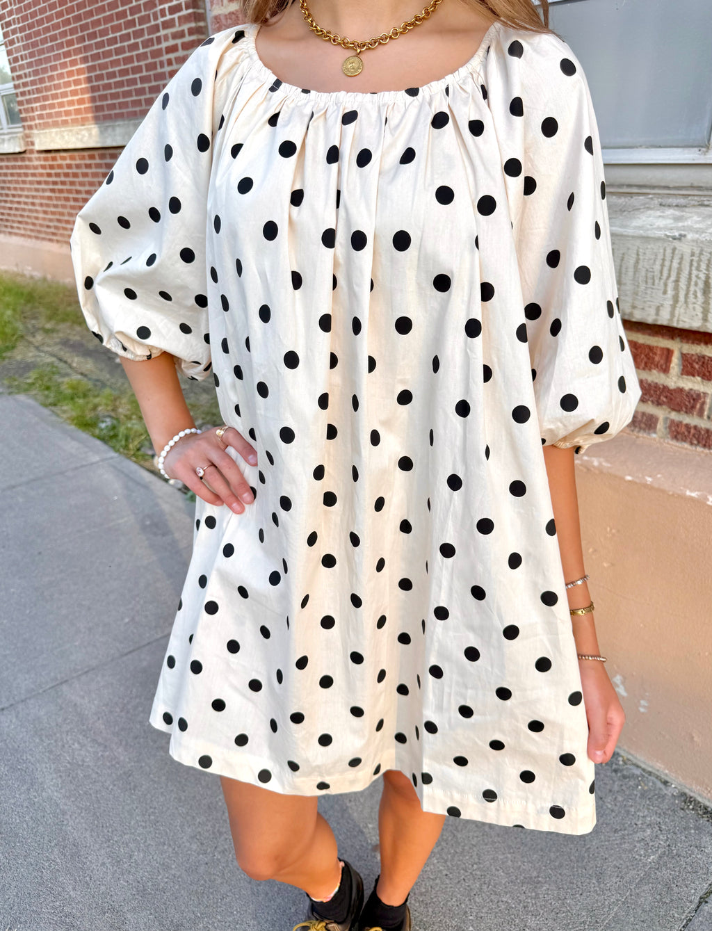 Amora Polka Dot Dress