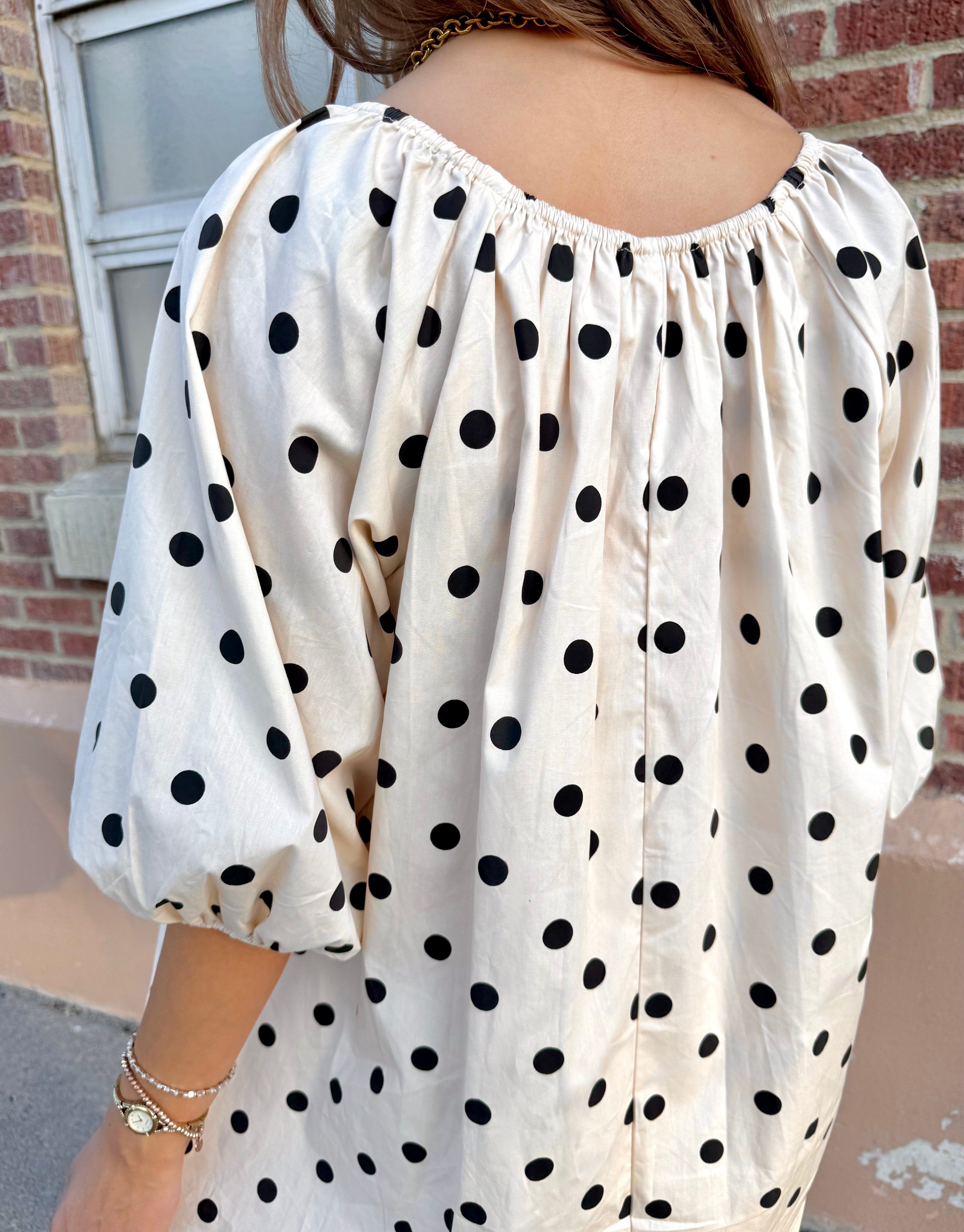 Amora Polka Dot Dress