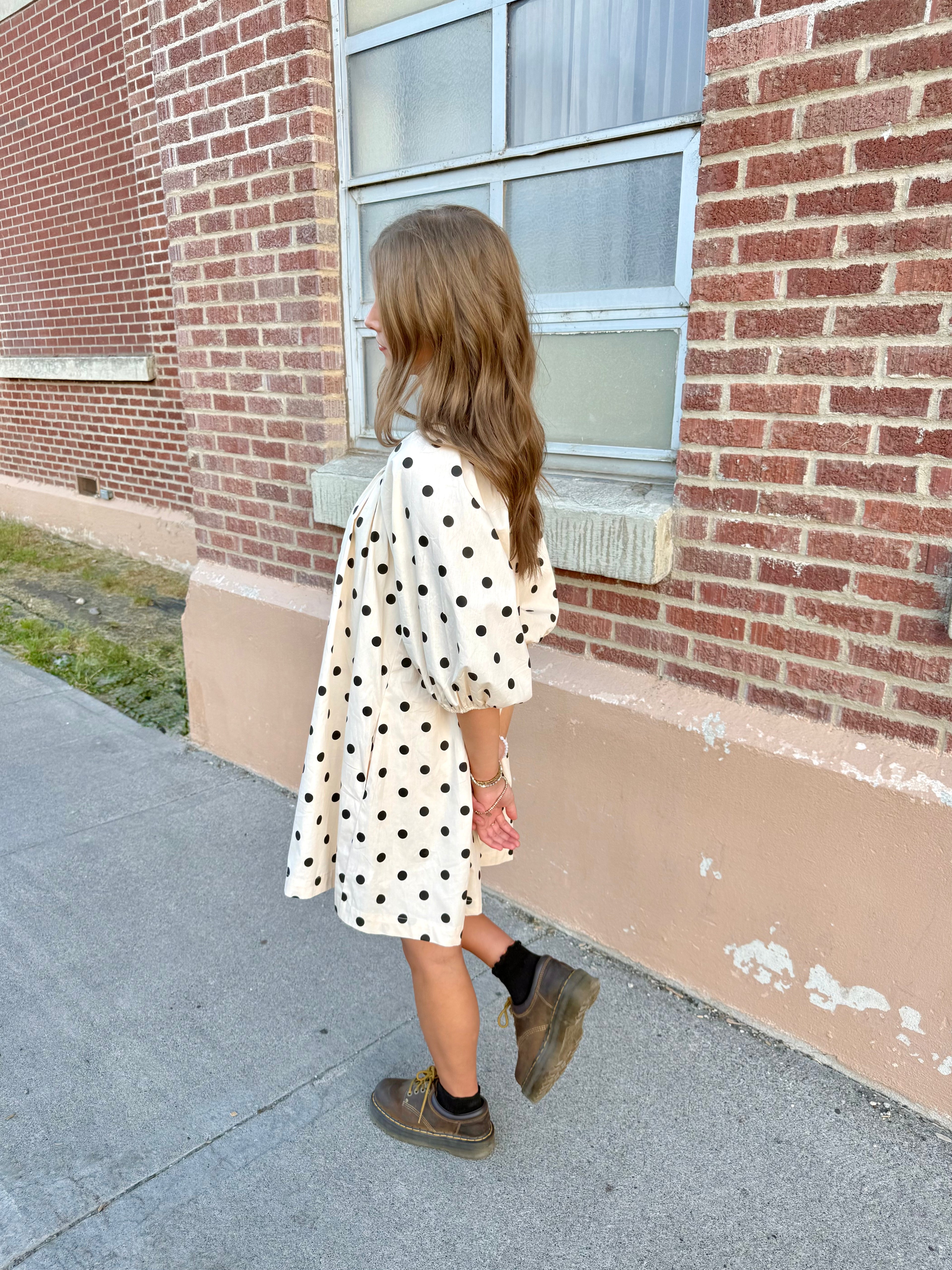 Amora Polka Dot Dress