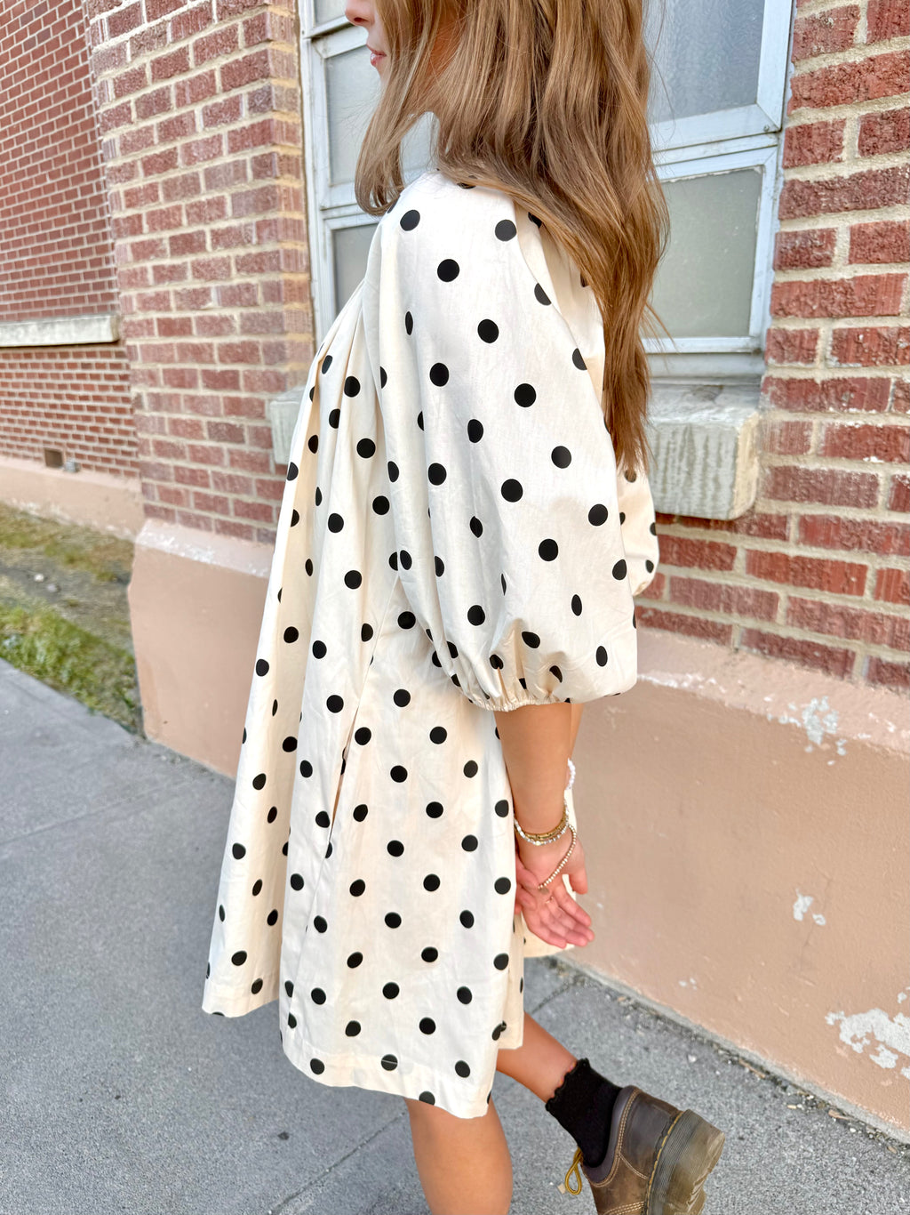 Amora Polka Dot Dress