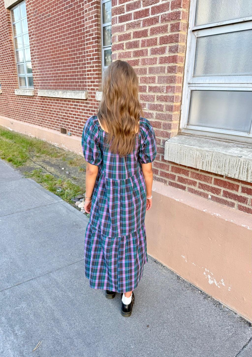 Fayetteville Plaid Dress